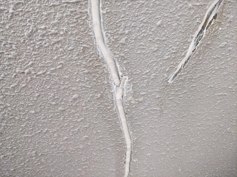 【Uカットシール後→モルタル補修】シーリング完了