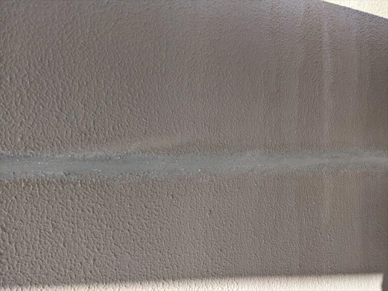 モルタル補修後【Uカットシール後　Kモルタル補修】