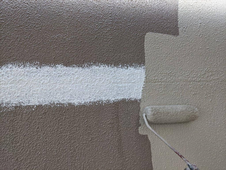 上塗り1回目【Uカットシール後　Kモルタル補修】