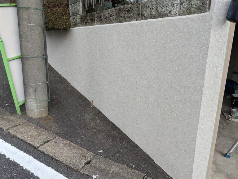 完了【Uカットシール後　Kモルタル補修】