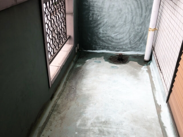 塩ビシート防水1 施工前