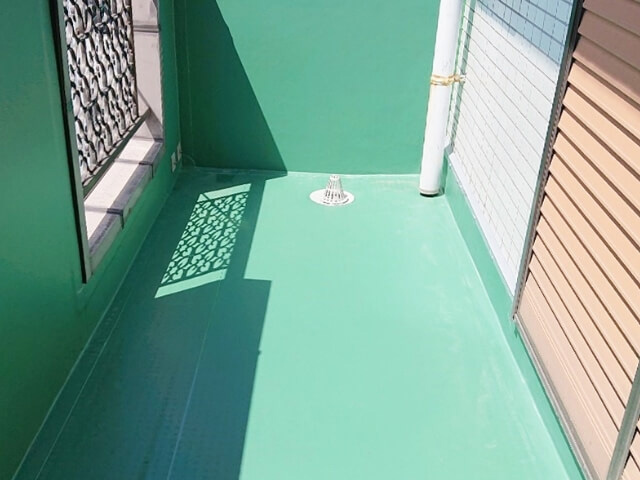 塩ビシート防水2 施工後